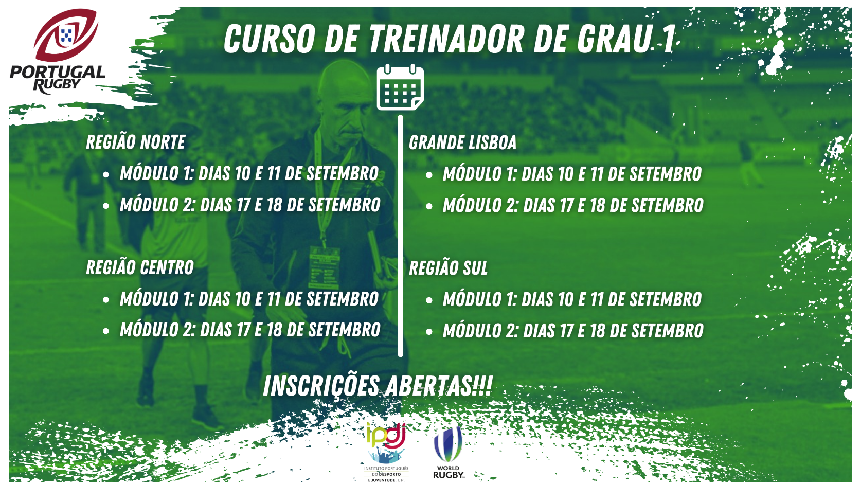 Cursos de Treinadores - Inscrições abertas