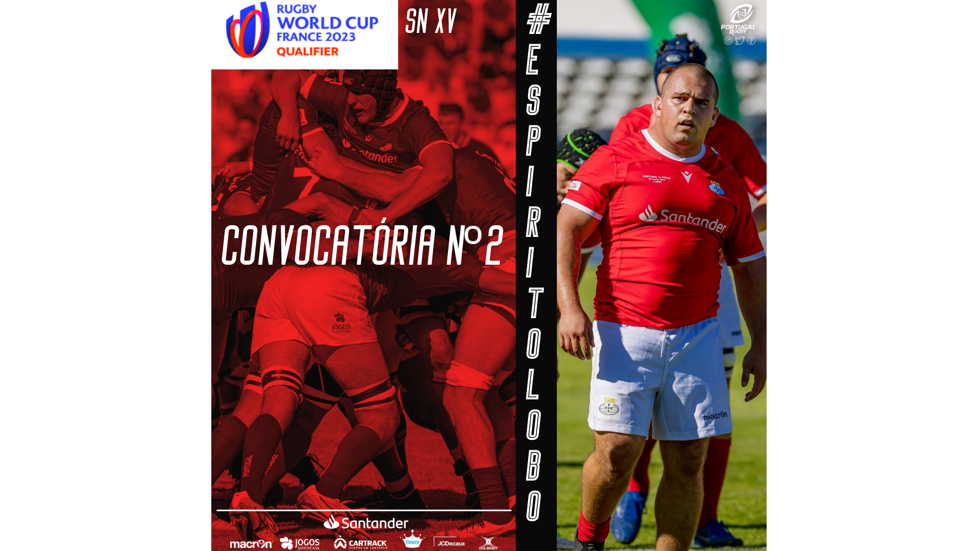 Mundial de Rugby 2023: Portugal anuncia convocatória