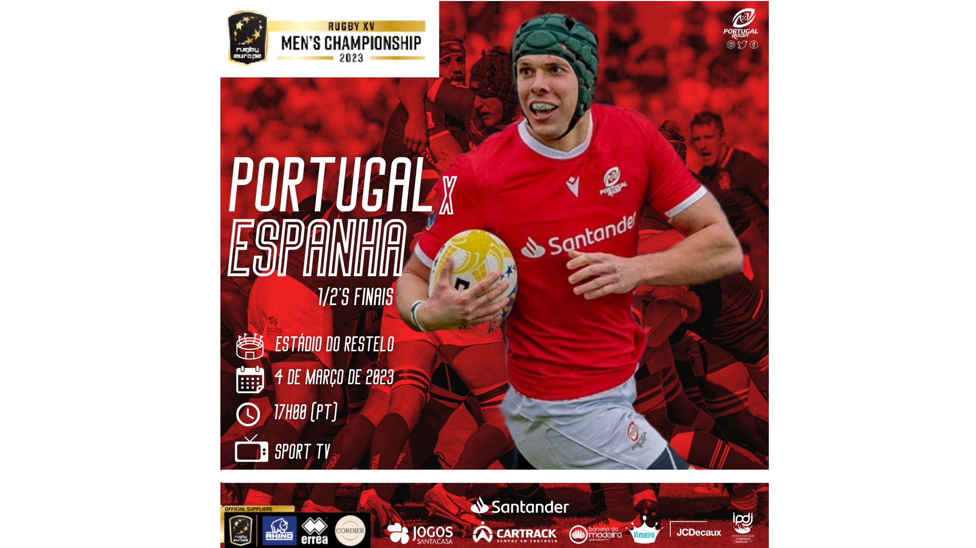 PORTUGAL RUGBY - ANUNCIADAS DATAS E JOGOS DA RUGBY EUROPE CHAMPIONSHIP 2022