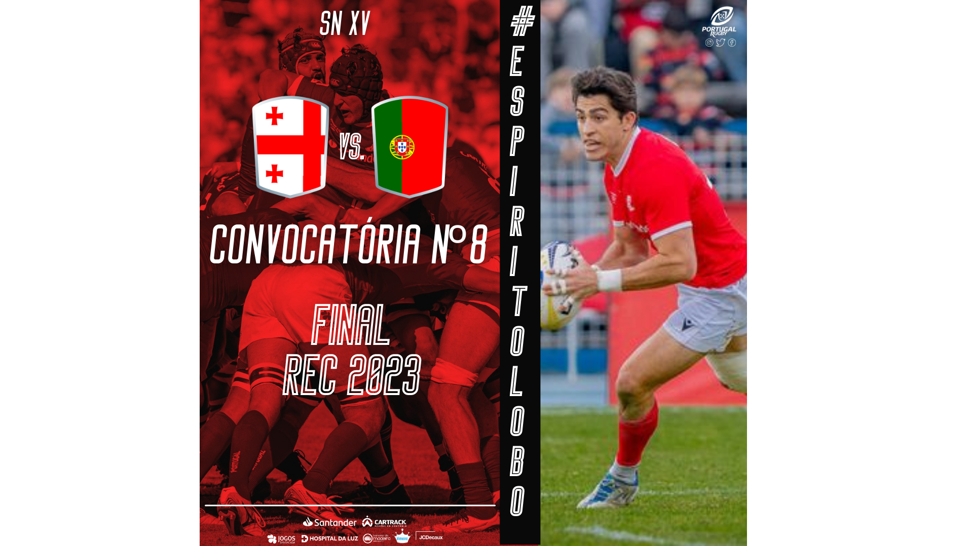 Mundial de Rugby 2023: Portugal anuncia convocatória