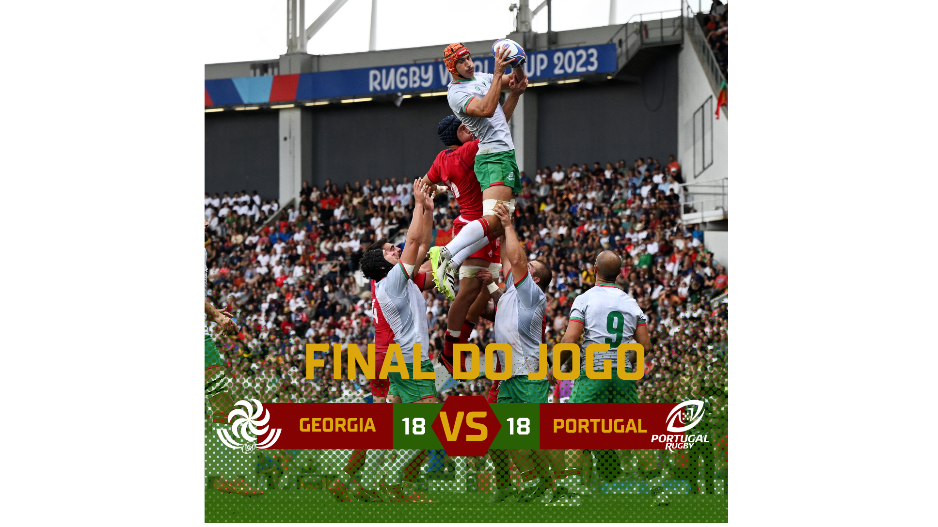 Georgia 18-18 Portugal: Rugby World Cup 2023 – as it happened, Rugby World  Cup 2023